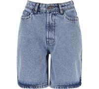 Urban Classics Damen Bermudashorts 90er Mid Indigo Washed Größe 30
