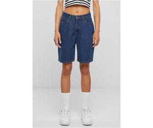 Urban Classics Damen-90er-Bermudashorts in mittlerer Indigowaschung 29