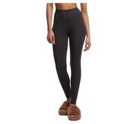 Urban Classics Women's TB7676A-Ladies Bamboo 2-Pack Leggings, Black+Black, XL