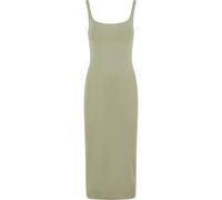Urban Classics Damen Basic langes Baumwolljersey-Kleid Softsalvia