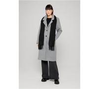Urban Classics Damen Basic-Mantel Dunkelgrau Melange S