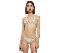 Urban Classics Damen TB4107-Ladies Triangle Pattern Bikini, blackflower, L