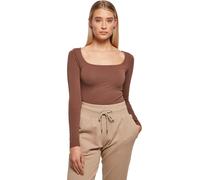 Urban Classics Damen-Bio-Langarmbody Rinde L