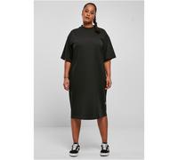Urban Classics Damen Women's Organic Long Oversized Tee Dress Kleid, Schwarz, M EU