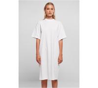Urban Classics - Ladies Organic Long Oversized White - Kleid Weiß S