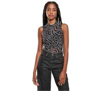 Urban Classics Damen Bodybody zonder mouwen voor dames Body, asphalt/black, 5XL EU
