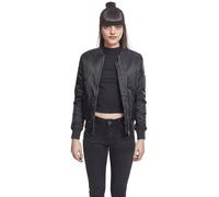 Urban Classics Ladies Basic Bomber Jacket in Gr. M in Schwarz
