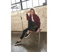 Urban Classics Damen Bomberjacke Light – Regular Fit, Polyester, Reißverschluss – Burgundy XL