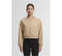 Urban Classics Damen-Bomberjacke aus Kunstwolle schwarz XS
