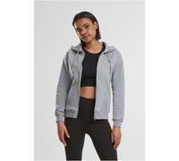 Urban Classics Damen Hoodie Ladies Classic Zip Hoody Grau Größe XS