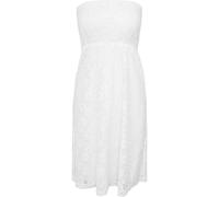 Urban Classics Kleid Ladies Laces Dress Knielang Weiß Gr. XL
