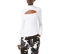 Urban Classics Big Long Sleeve High Neck T-shirt Weiß 5XL Frau (Herstellerartikelnummer: TB4513-00220-5XL)