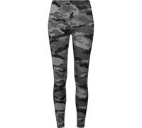 Urban Classics Ladies Camo Stripe Leggings Damen-Leggings - darkcamo schwarz S