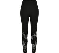 Urban Classics Damen Leggings schwarz, Größe L, 7100435 Schwarz L