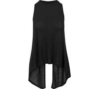 Urban Classics Ladies HiLo Viscose Top in Gr. L in Schwarz