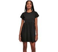 Urban Classics Damen Dames Organic Empire Valance Theejurk Casual Dress, Schwarz, L EU