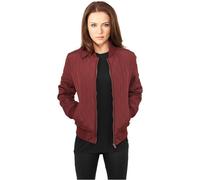 Urban Classics Ladies Diamond Quilt Nylon Jacket in Gr. M in Rot