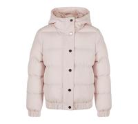 Urban Classics Girls Hooded Puffer Jacket in Gr. 158/164 in Pink