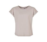 Urban Classics Damen Girls Organic Extended Shoulder Tee warmgrey, 146/152