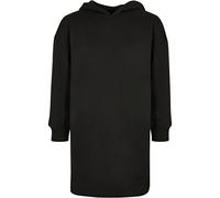 Urban Classics Girl's Girls Oversized Terry Hoody Casual Dress, Black, 146/152