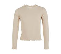 Urban Classics Short Rib Kids Longsleeve softseagrass Mädchen Gr. 134