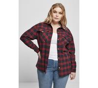 Urban Classics Ladies Oversized Overshirt in Gr. S in Rot