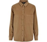 Urban Classics Damen Hemd Ladies Corduroy Oversized Shirt Warmsand-L