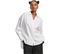 Urban Classics Damen Hemdbluse Ladies Oversized Cotton Blouse, lässige Damen Bluse in Oversized Optik, Größen XS - 5XL