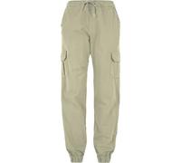 Urban Classics Damen Hose khaki, Größe XXXL, 6541340 Khaki 46