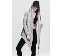 Urban Classics Damen Sweatcardigan TB1330 – Regular Fit, Einfarbig, Schwarz, Gr. 3XL