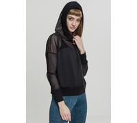 Urban Classics Damen Hoodie Ladies Mesh Hoody Black-S