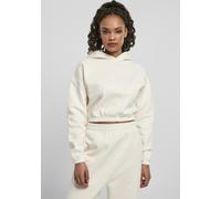 Kapuzensweatshirt URBAN CLASSICS "Urban Classics Damen Ladies Short Oversized Sweat Hoody", Damen, Gr. XL, sandweiß, 65% Baumwolle, 35% Polyester, unifarben, Sweatshirts (22690755-XL) sandweiß