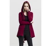 Urban Classics Damen Hoodie Ladies Sweat Parka Burgundy-XS