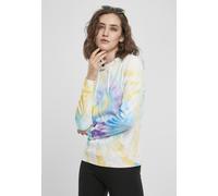 Urban Classics Damen Hoodie Ladies Tie Dye Hoody Black-XS