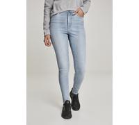 Urban Classics Damen Hose Ladies High Waist Skinny Jeans Authentic Wash Blue-27/30