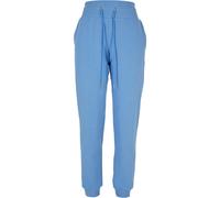 Urban Classics Damen Hose Ladies Organic High Waist Sweat Pants Horizonblue-4XL