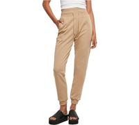 Urban Classics Damen-Sweathose Organic High Waist Beige Größe 2XL