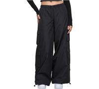 Urban Classics Damen Hose Ladies Ripstop Double Cargo Pants Black XS