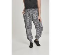 Urban Classics Damen Hose Ladies Sarong Pants Bandana Black/White-S