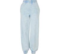 Urban Classics Damen Sweathose Towel Washed Blau Größe 4XL