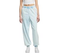 Urban Classics Ladies Towel Washed Sweat Pants in Gr. 4XL in Blau