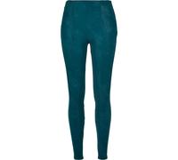 Urban Classics Ladies Washed Faux Leather Pants in Gr. M in Grün