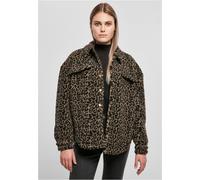Urban Classics Overshirt TB5078 Damen AOP Sherpa 100% Polyester darktaupeleo XL