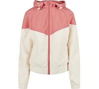 Urban Classics TB3638 Ladies Arrow Windbreaker, Größe:XXL, Farbe:palepink/whitesand