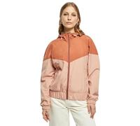 Urban Classics Damen Jacke Ladies Arrow Windbreaker terracotta/amber S