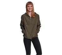 Urban Classics Damen Jacke Ladies Basic Pullover TB2013, Gr. X-Large (Herstellergröße: XL), Grün (Darkolive 00551)