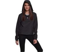 Urban Classics Ladies Basic Windrunner Damen-Windbreaker - schwarz XS