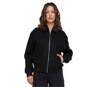 Urban Classics - Ladies Boxy Black - Jacke - Schwarz - M - Obermaterial: 100% Polyester; Futter: 100% Polyester,Wolle Schwarz M