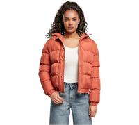 Urban Classics Ladies Hooded Puffer Jacket in Gr. 2XL in Rot