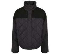 Urban Classics Damenjacke 'Diamond Quilt' Oversized Pufferjacke schwarz Größe XS